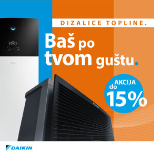 Daikin Alhterma akcijski popust na uređaja