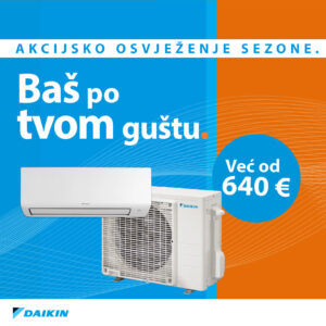 Sensira Daikin akcijska prodaja klima uređaja