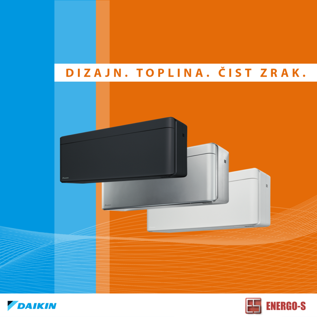 Daikin Stylish u tri različite boje