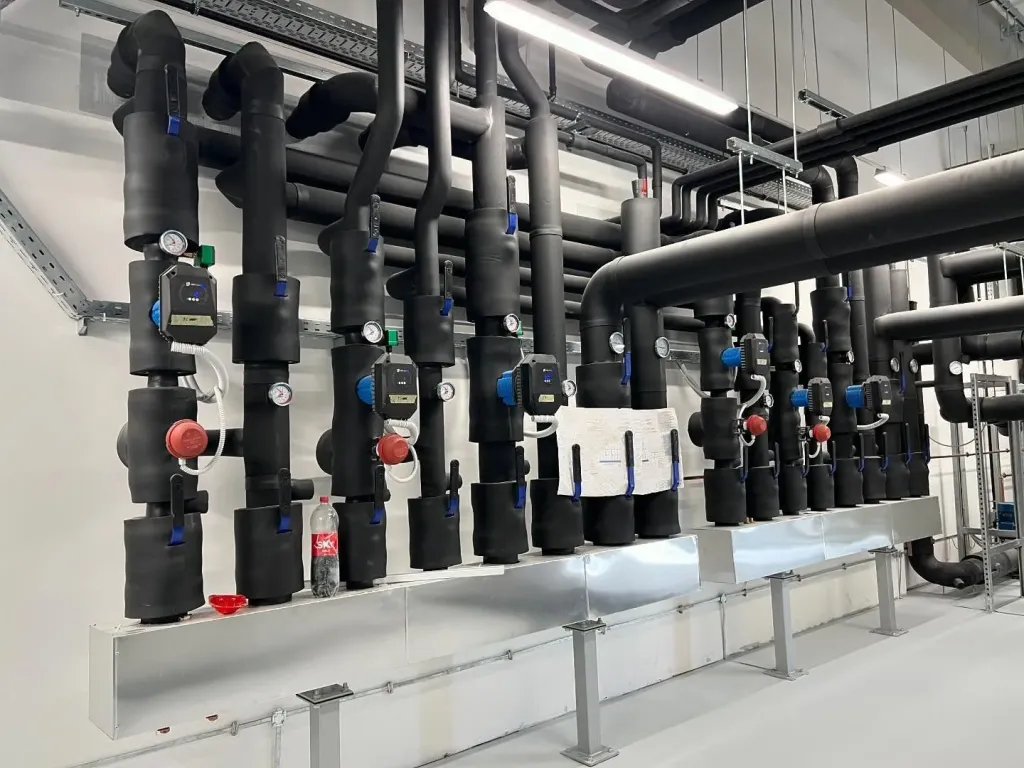 Izolirani cjevovodi s crpkama i regulacijskim ventilima, Framos Technologies, Čakovec